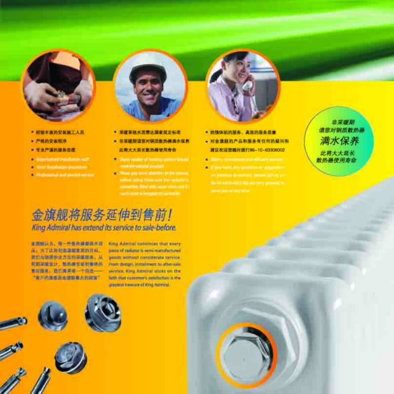 散热器十大品牌蓝狮在线铜铝复合散热器十大品牌，注重用户体验考察企业成立时间