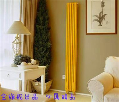家用暖气片安装图-客厅暖气片安装效果，蓝狮在线出品